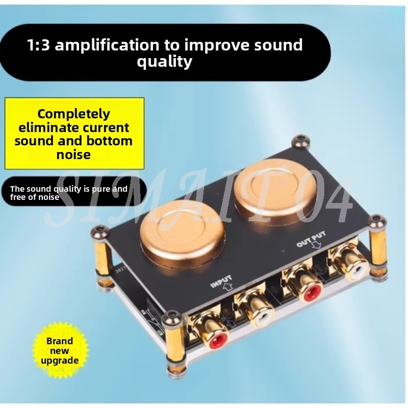 Passive Preamp - Aislador de Audio Pasivo para Mejora