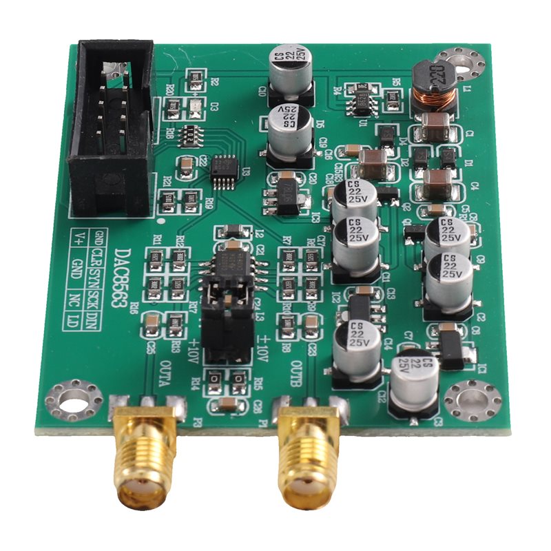 Dac Board - A02F: Módulo DAC para DAC8563, convertidor