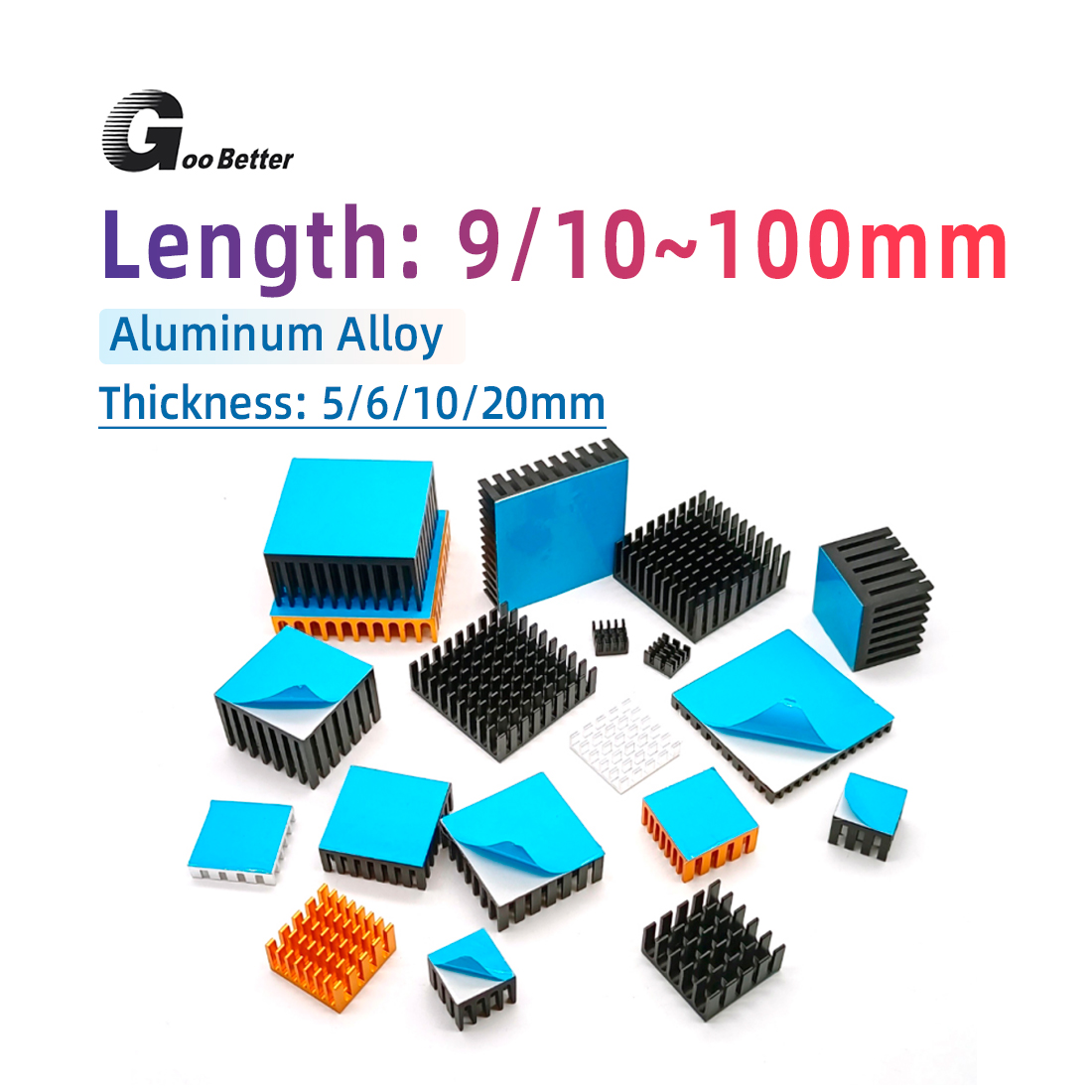 Heatsink Aluminum - Disipador de Calor de Aluminio para