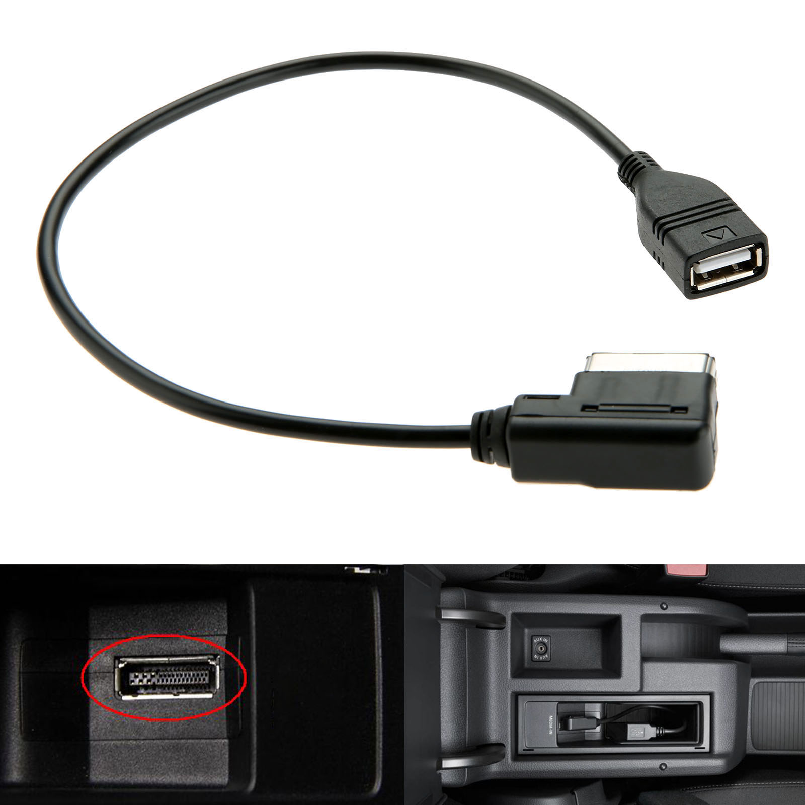 Mdi Cable - 1 unidad de Cable adaptador USB