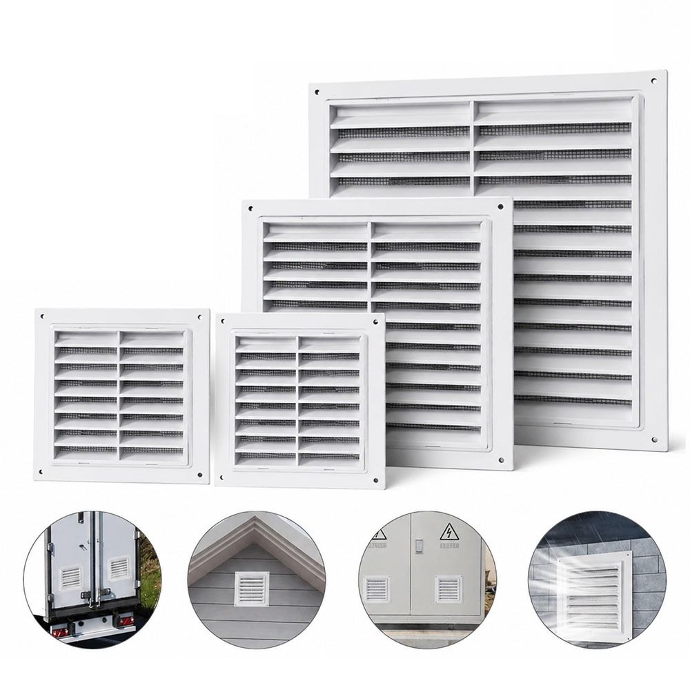 Rejilla de Ventilación Cuadrad - Ventilation Grille Aluminum reseña y precio