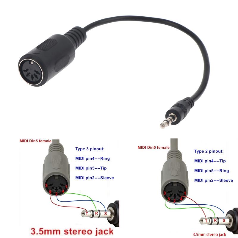 [Nuevo] Cable convertidor MIDI - Trs Cable reseña y precio
