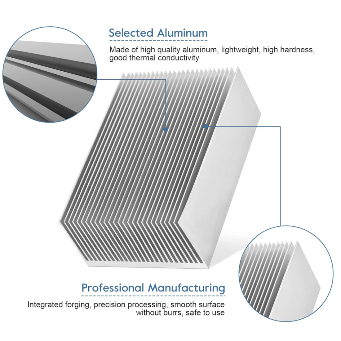 Disipador de calor de aluminio - Heatsink Aluminum reseña y precio