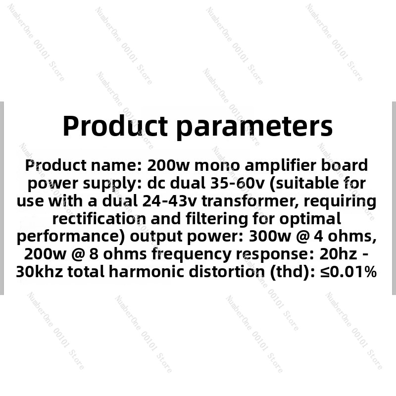 Placa amplificadora de potenci - Audio Amplifier Board reseña y precio