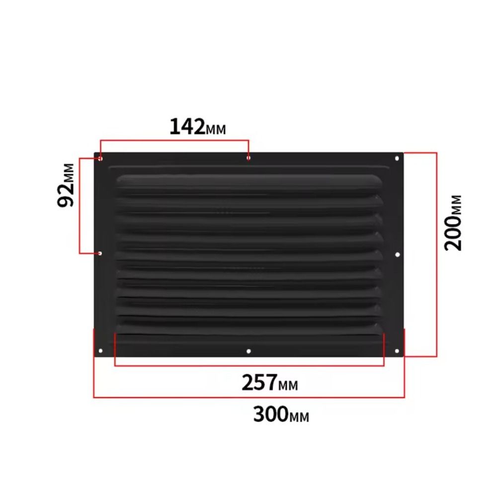 Rejilla de Ventilación de Aire - Ventilation Grille Aluminum reseña y precio