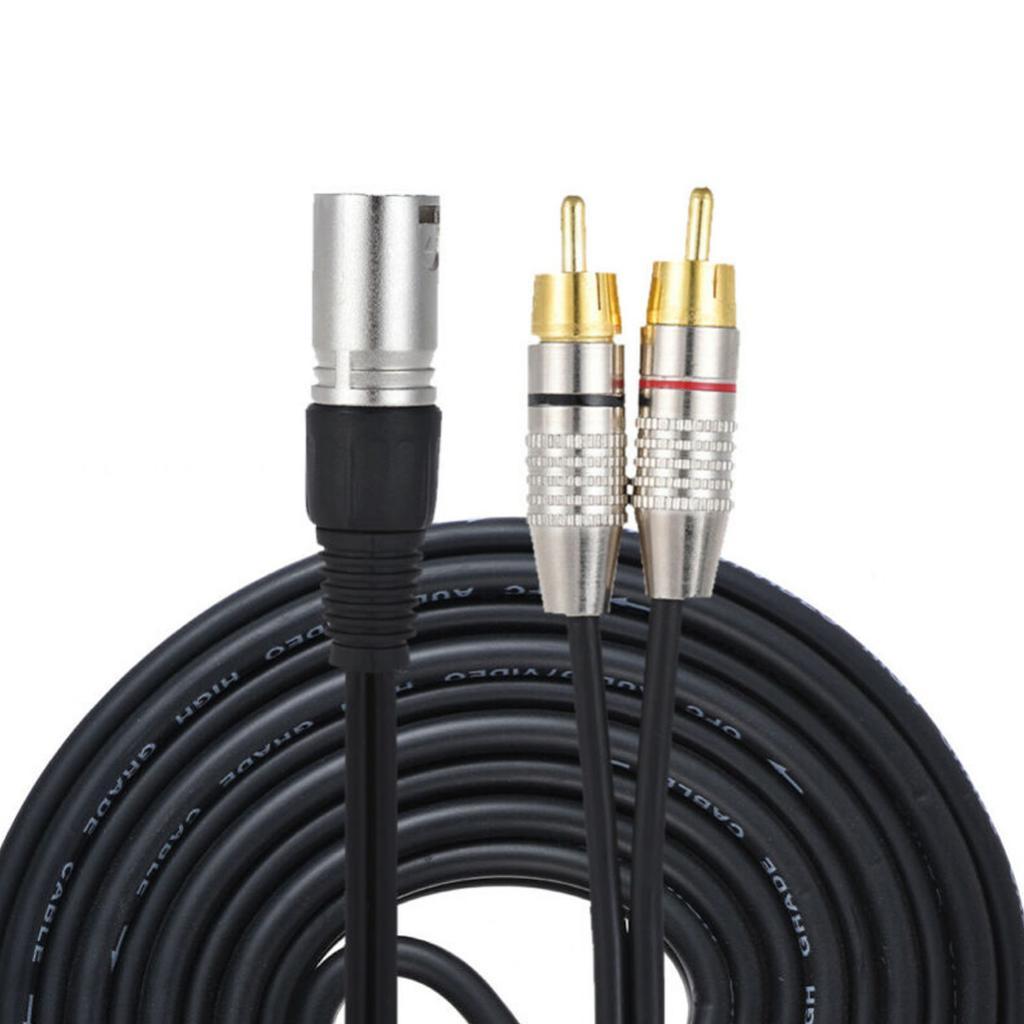 Cable divisor de audio XLR a R - Audio Cable Rca reseña y precio