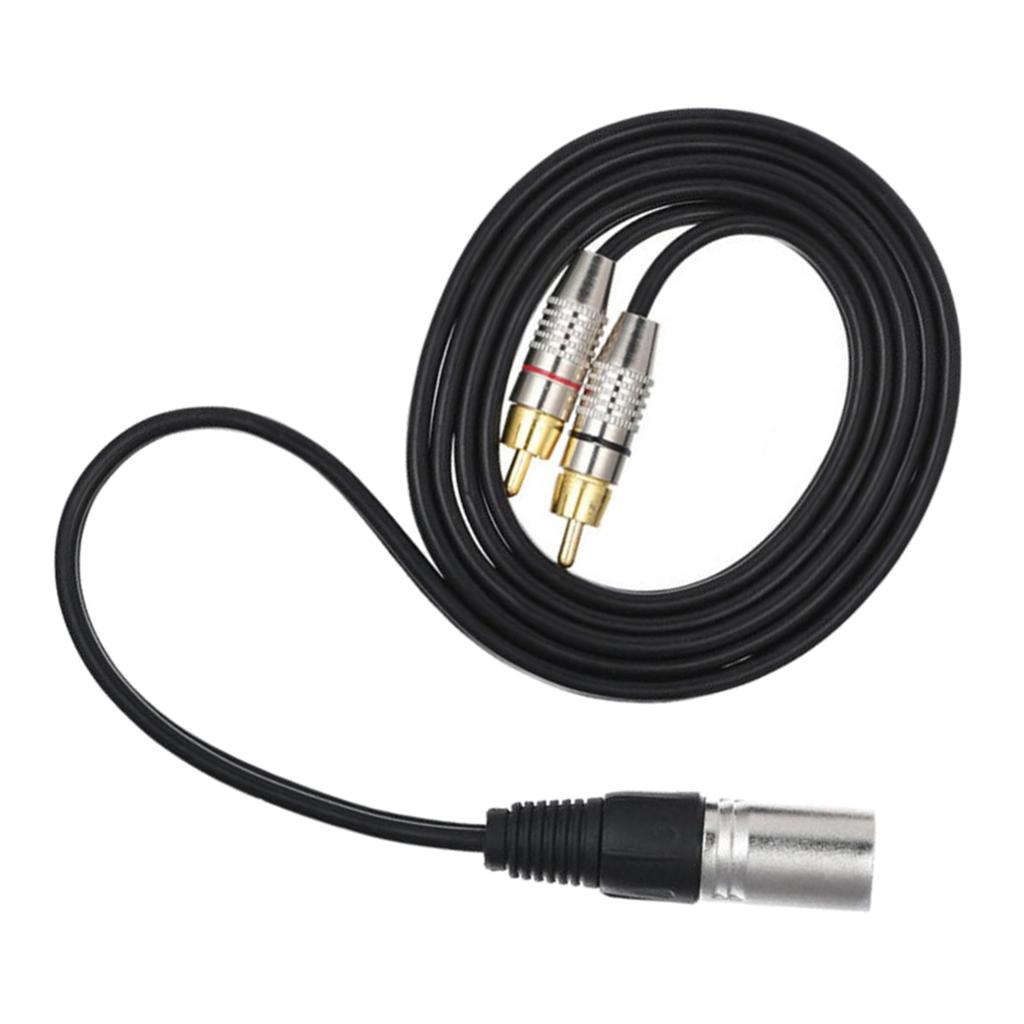 Cable divisor de audio XLR a R - Audio Cable Rca reseña y precio