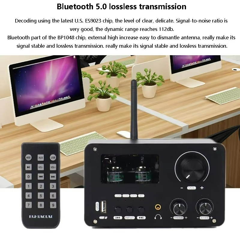 Preamplificador de tubos HiFi  - Audio Dac reseña y precio