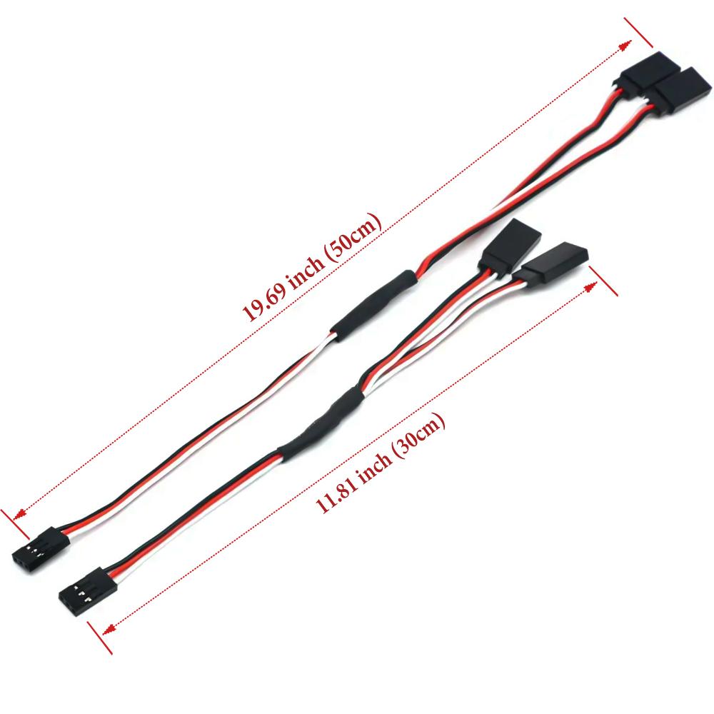 Cable de extensión Servo Y RC  - Rca Cable reseña y precio