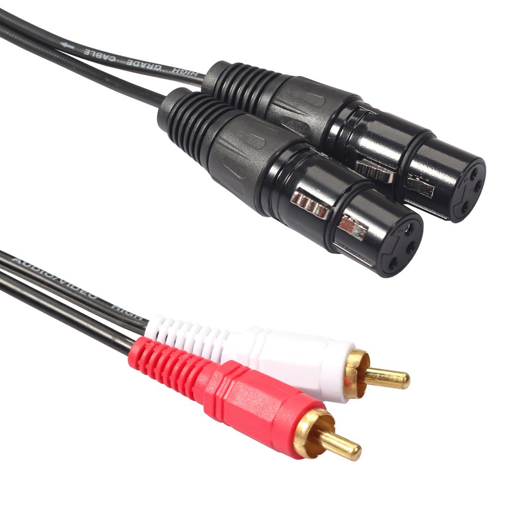 Adaptador de cable de audio XL - Audio Cable Rca reseña y precio