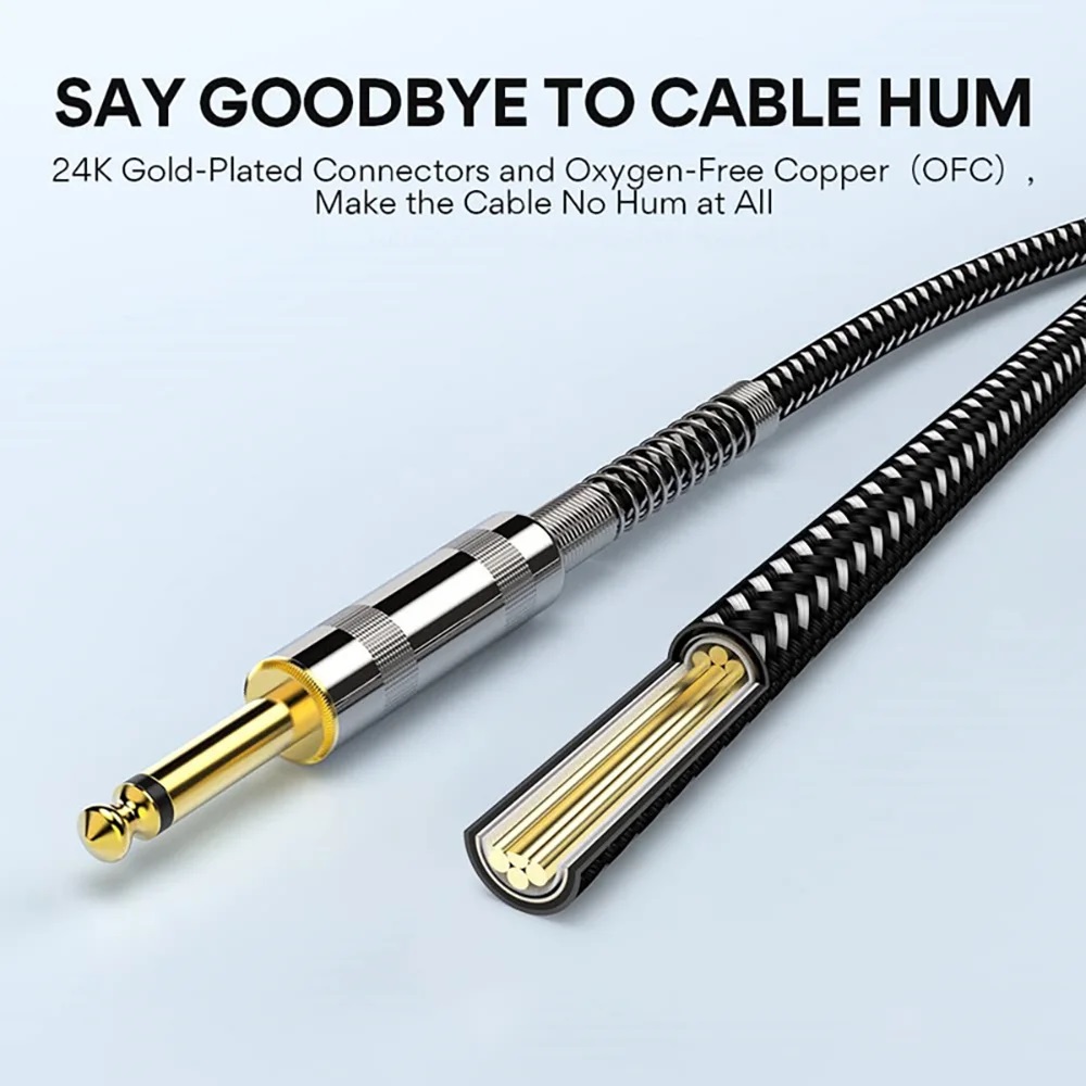 Cables de Audio TRS de 6,35mm, - Trs Cable reseña y precio