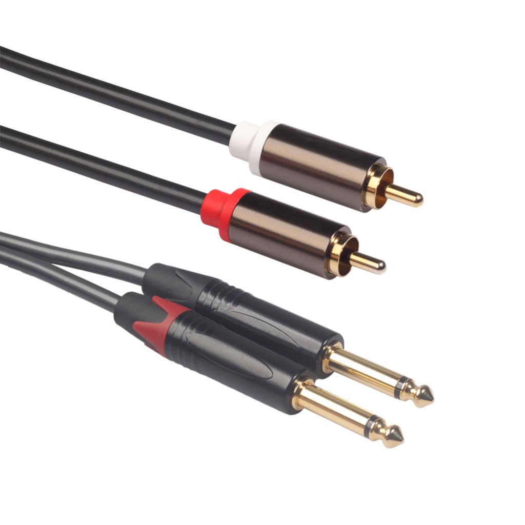Cable de 1/4 de pulgada a RCA, - Rca Cable reseña y precio