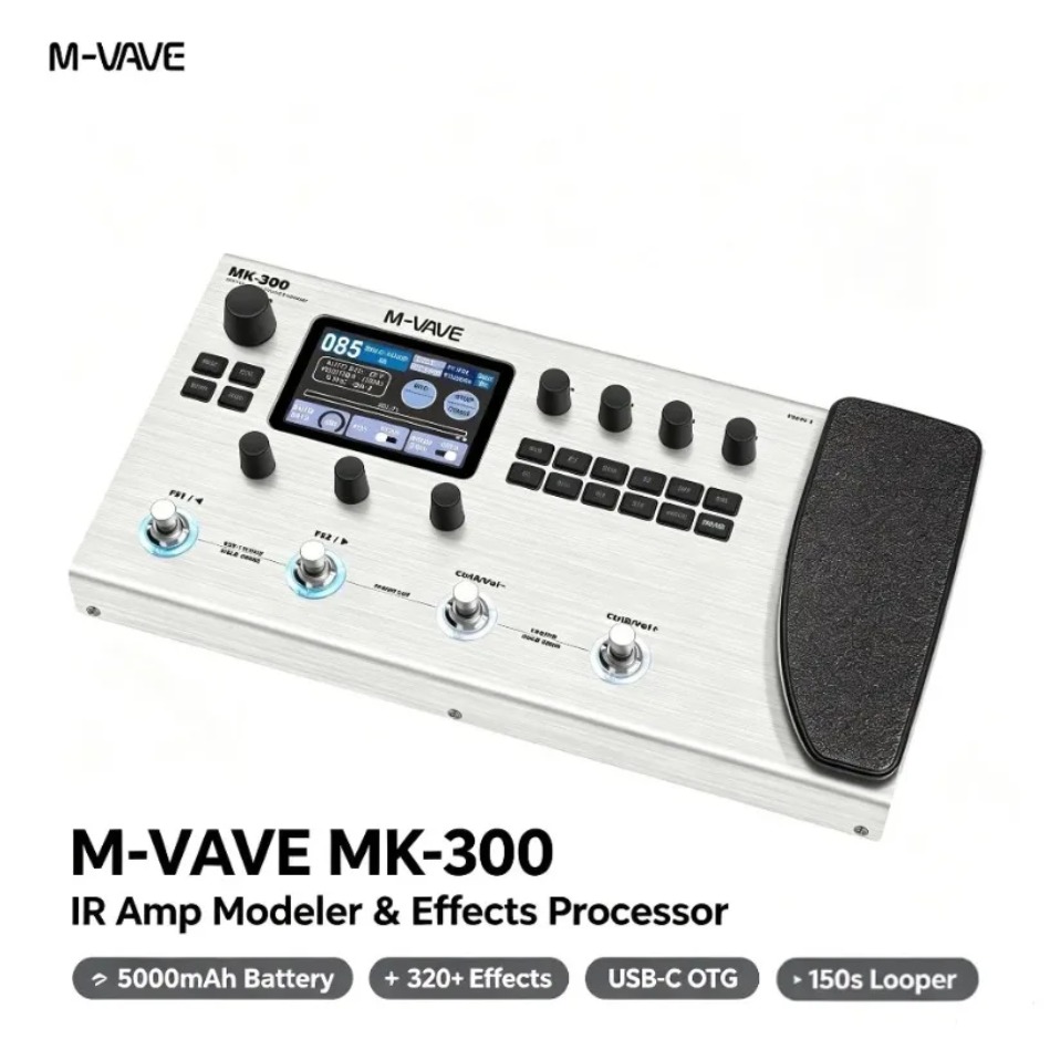 M-VAVE MK-300 Procesador de Mo - Audio Interface reseña y precio