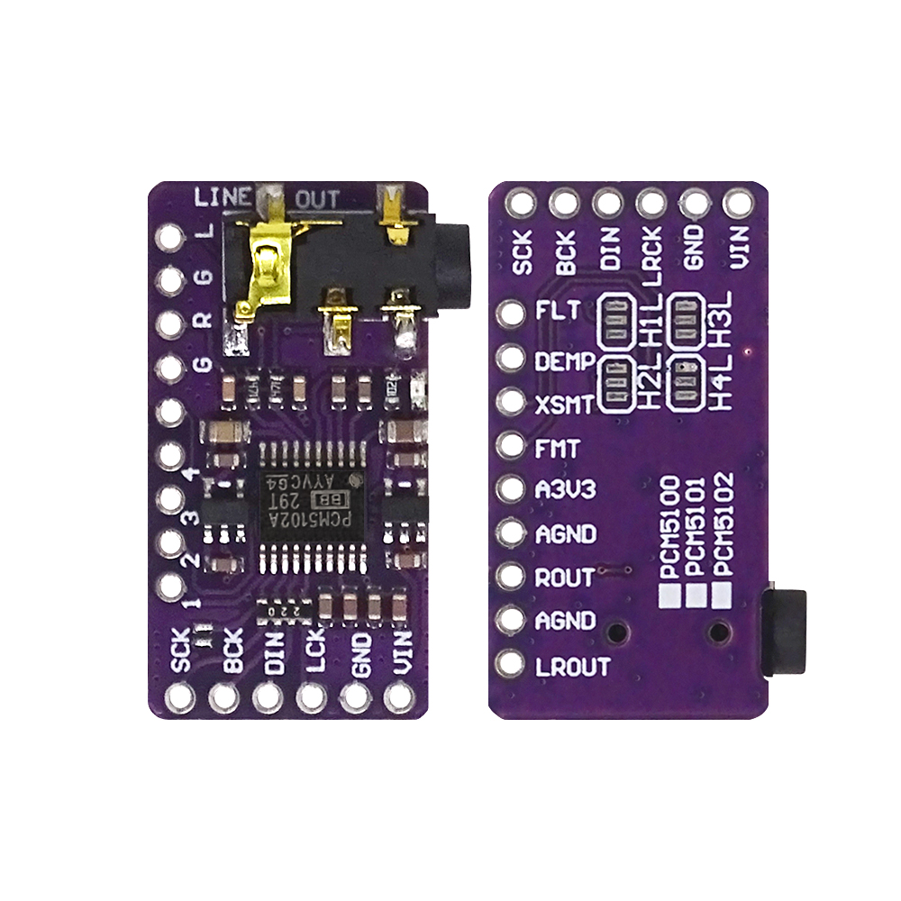 Interfaz I2S PCM5102A decodifi - Pcm5102 reseña y precio