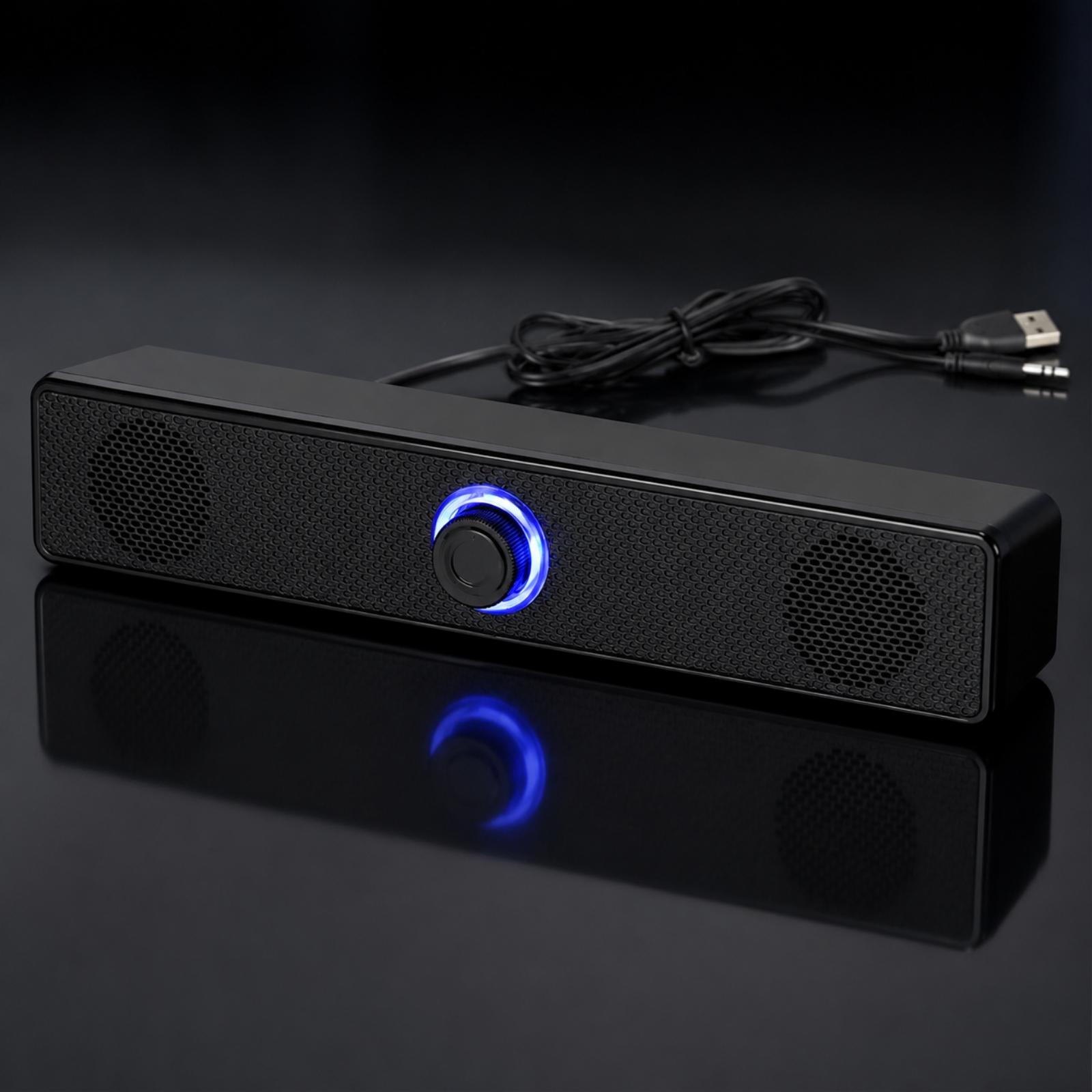 Altavoz con cable USB para PC  - Speaker Wire reseña y precio