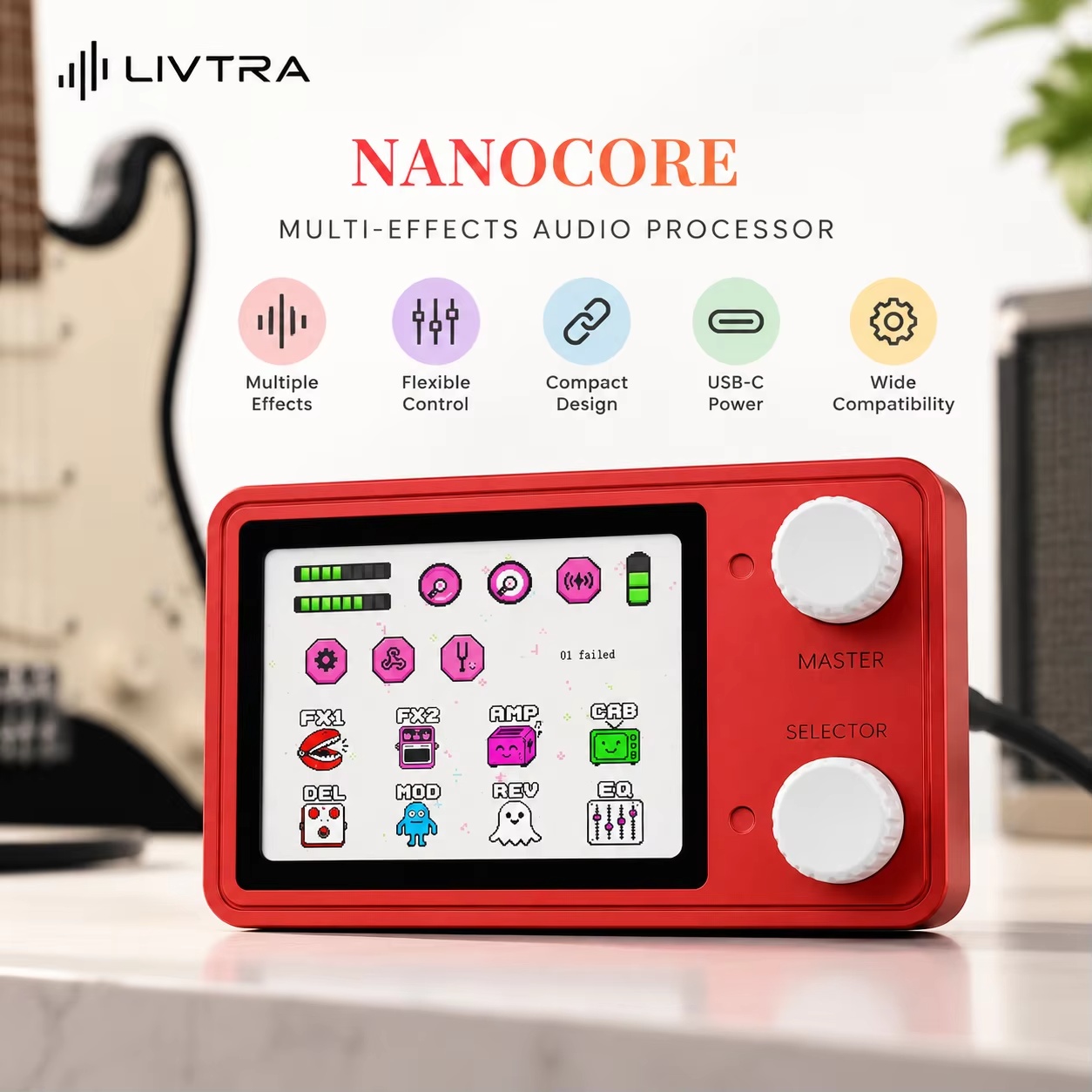Livtra Nanocore Mini, procesad - Audio Interface reseña y precio