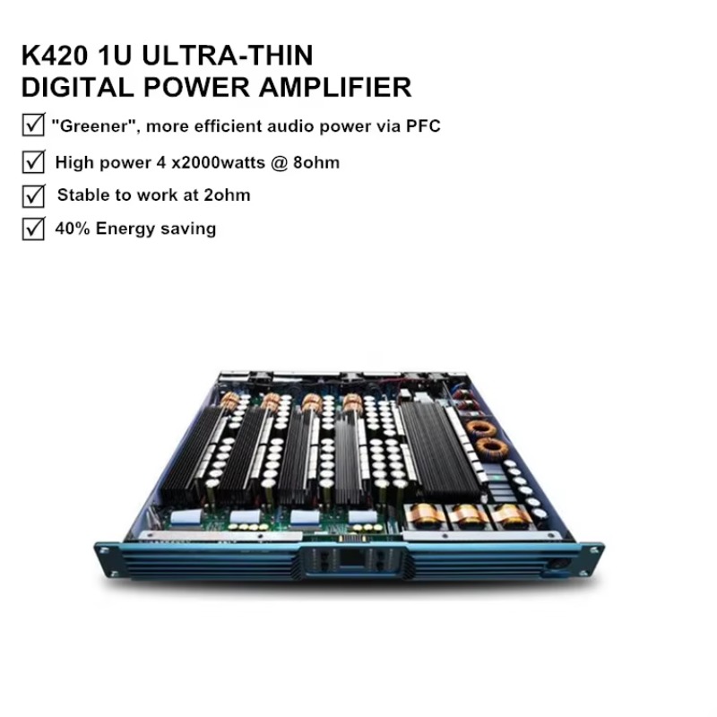 Amplificador de Potencia MORIN - Class D Amplifier reseña y precio