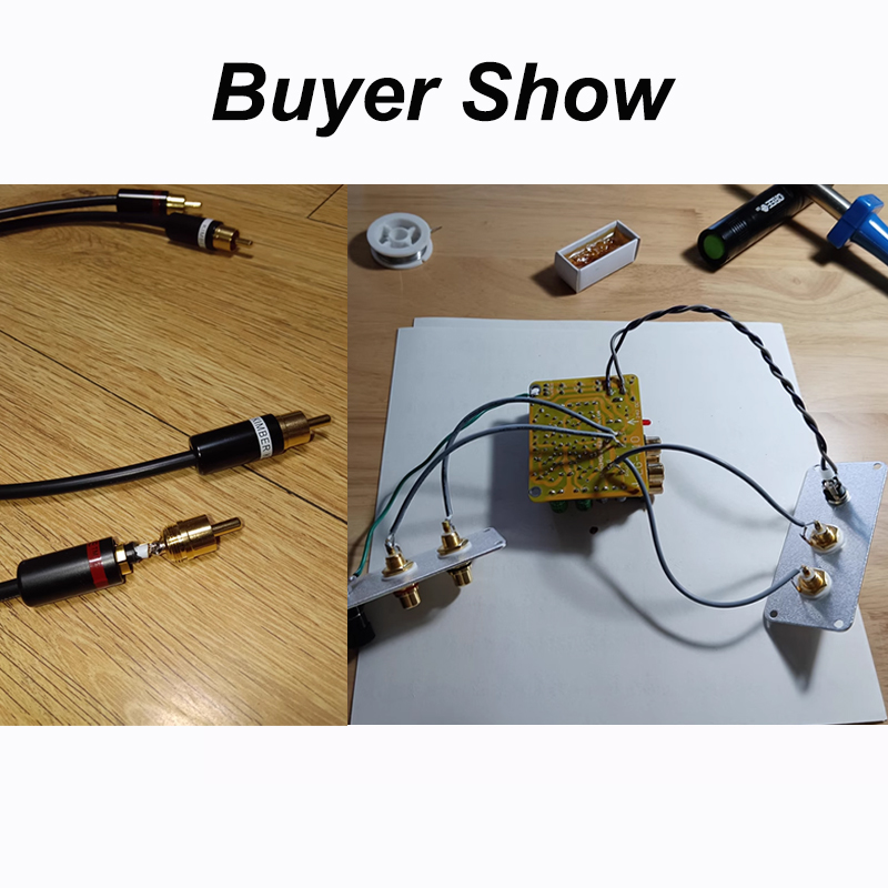 Cable de señal de cobre blinda - Audio Jumper Wire reseña y precio