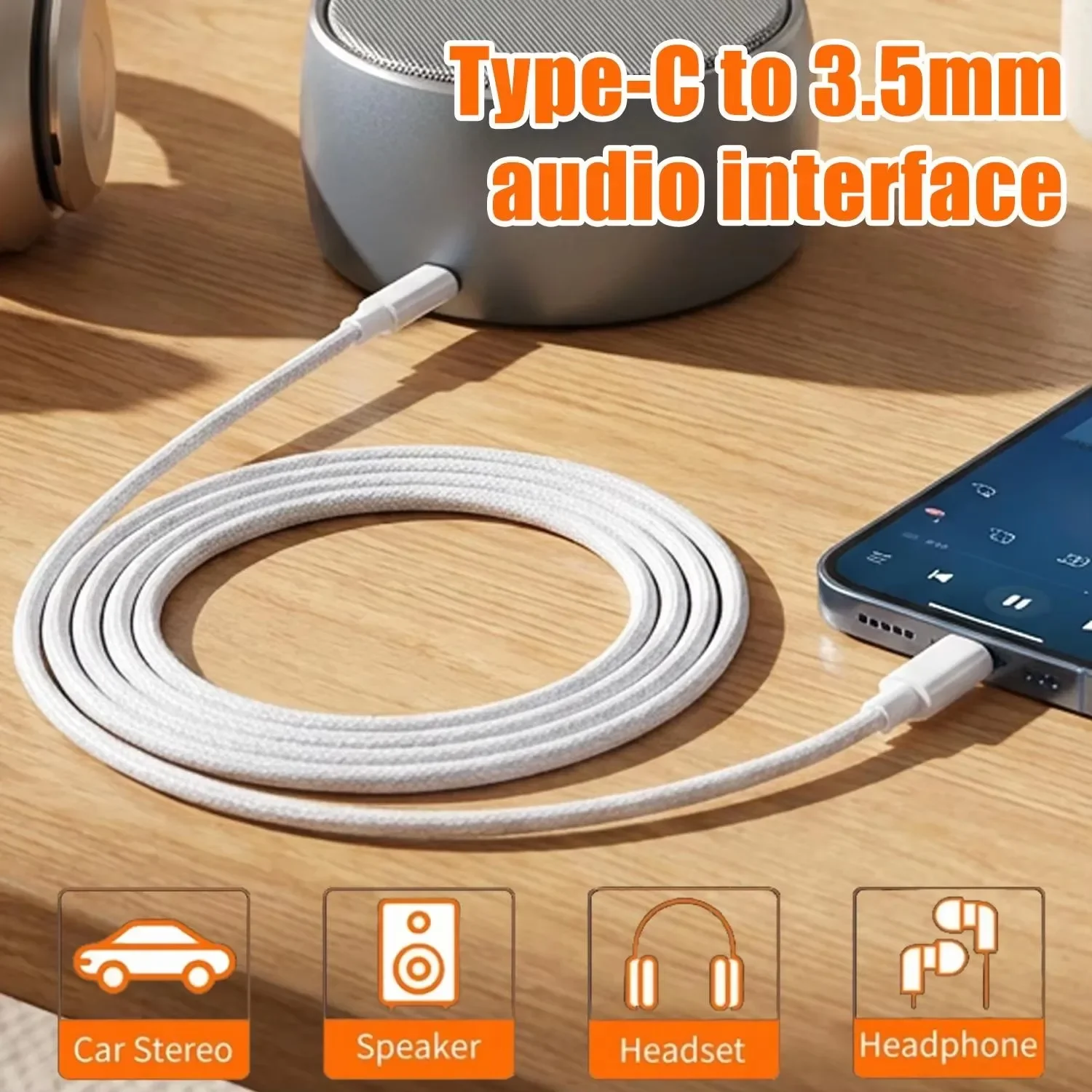 Cable de audio USB C a 3,5 mm  - Audio Jumper Wire reseña y precio