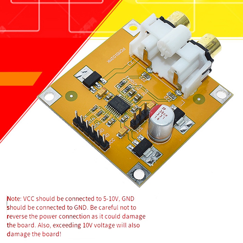 Placa decodificadora PCM5102 P - Pcm5102 reseña y precio