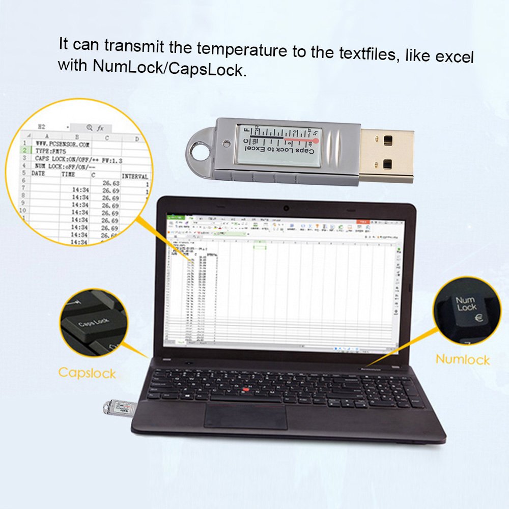 Termómetro Higrómetro USB PCse - Usb Sound Card reseña y precio