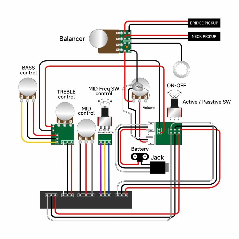Circuito de preamplificación p - Passive Preamp reseña y precio
