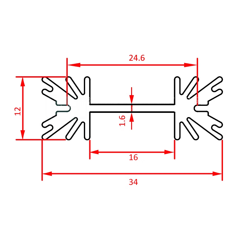 5 unidades de disipadores de c - Heatsink Aluminum reseña y precio