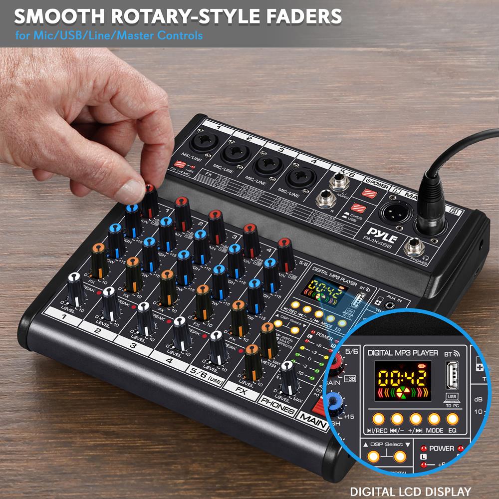 Mezclador de Audio Compacto, I - Audio Interface reseña y precio