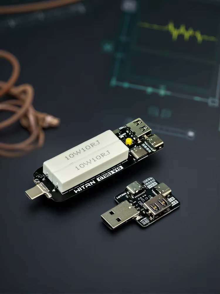 Carga Electrónica USB-C WITRN, - Dac Board reseña y precio