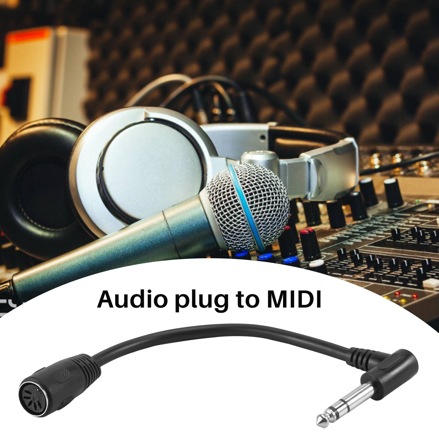 Cable MIDI A62T, conector DIN  - Trs Cable reseña y precio